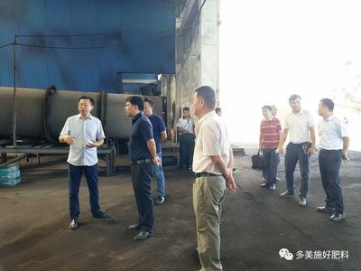 廣西崇左市副市長陸輝赴廣西公司調研指導肥料產(chǎn)業(yè)發(fā)展